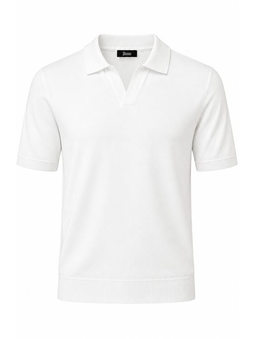 Polo in maglia di cotone Bianco Herno | JV000004U 520591000